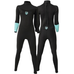 Muta neoprene donna Wave Power 4/3 mm Black / Seafoam - L