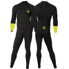 Combinaison néoprène enfant Wave Power garçon 4/3mm Black/Fluro Yellow