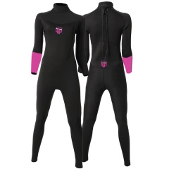 Muta neoprene Wave Power per ragazze 4/3mm Black Pink