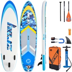 Sup Paddle Gonflable ZRay Camo Blue 10.8 Touring
