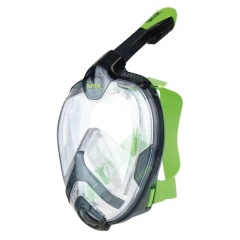 Maschera snorkeling full-face Seac sub Unica Adulto Verde Lime L/XL