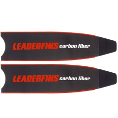 Leaderfins Carbon - Medium - Red