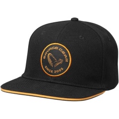 Cappellino Savage Gear Cappellino Flatbill arancione con badge