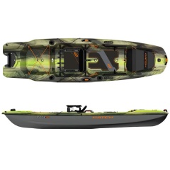 Kayak de pêche Pelican The Catch 110 TR Venom Magnetic Grey