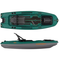 Kayak de pêche Pelican Catch PWR 100 Forest