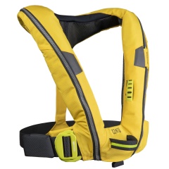 Gilet gonflable Spinlock Deckvest CENTO Junior 150 N Automatique Jaune