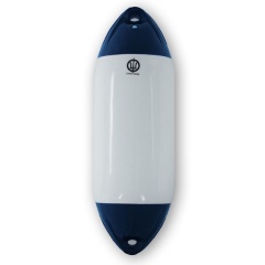 Parabordo barca Cape Horn tipo F5 Bianco / Blu 29 x 78 cm