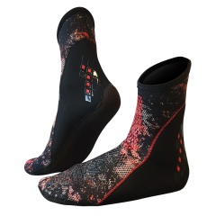 Chaussons néoprène chasse sous marine Epsealon Demonskin - 3 mm