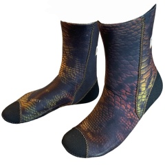 Anaconda Denty Spearfishing Calzari neoprene Denty Spearfishing Marrone Oro 3 mm - 41/43