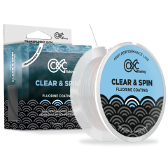 Filo nylon da pesca C&C Fishing Clear & Spin Trasparente 200 m / 0,20 mm