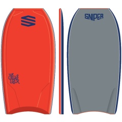 Bodyboard Sniper Improve Series Cluster PE | Rosso/Grigio