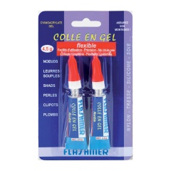 2 tubi di colla gel Flashmer 4,5 gr