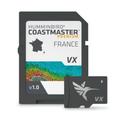 Mappa Humminbird Coastmaster - coste francesi + Corsica