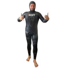 Combinaison de chasse sous marine Denty Spearfishing Anaconda gris 7 mm