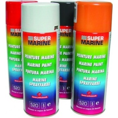 Pittura marina Super Marine scafo Beneteau aerosol 400ml - Scafo bianco 1983