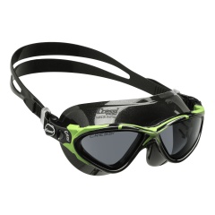 Maschera nuoto Occhiali Cressi Planet - Lime/Nero