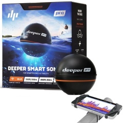 Sondeur Deeper PRO Sondeur avec support téléphone