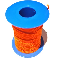 Bobine de Dyneema gainé Denty Spearfishing Ø 1.5 mm - Orange 50 m