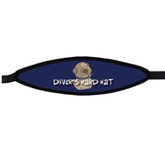 Cinturino maschera in neoprene in velcro - Diver's hard hat