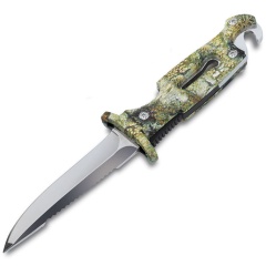 Coltello perSporasub squalo nero a punta di goccia