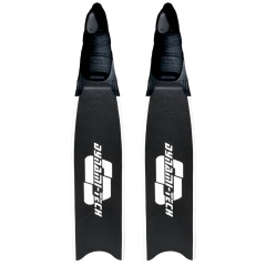 Pinne apnea Cetmao in carbonio Dynami-Tech L Bianco