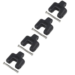 Kit di 4 Piombi supplementari per il collo del Dyno C4, nere