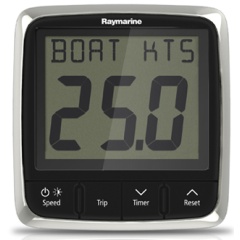 Display Raymarine i50 log speedo
