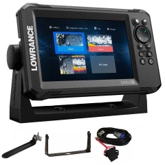 Lowrance Eagle 7 CHIRP HDI Ecoscandaglio Gps + Trasduttore 83/200/455/800 KHz