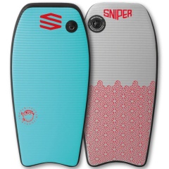 Bodyboard gonflable Sniper Puffer 38 Teal/Red