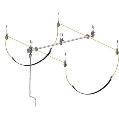 Coppia di supporti per il montaggio a soffitto Eckla