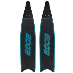 Pale per pinne Cetma Edge in carbonio, blu