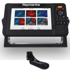 Ecoscandaglio Gps Raymarine Element 7 trasduttore HV