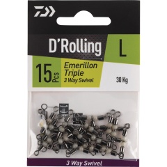 Girella pesca Daiwa Barile Triple 3-way swivel TAGLIA XL
