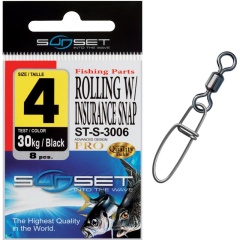 Girella Con Moschettone Sunset Rolling W/ Insurance Snap ST-S-3006 NO.1