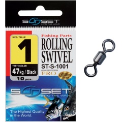 Girella pesca Sunset Rolling Swivel ST-S-1001 N. 10