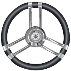 Volanti barca Osculati à razze in acciaio inox