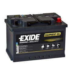Batteria Exide equipment Gel 56AH - ES650