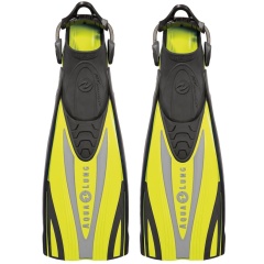 Pinne Aqualung Express ADJ - Hot Lime - Taglia L