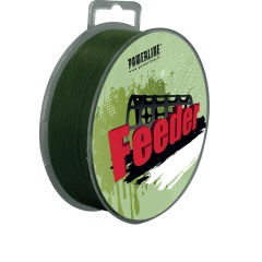 Filo nylon da pesca Powerline Feeder Zebra Green scorrevole 150 m 25/100 - 5,7 kg