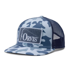 Cappellino Orvis 1971 Camo Trucker Hat Blue Camo