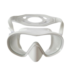 Maschera da apnea Leaderfins L1 White