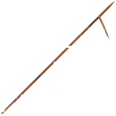 Devoto Asta Tahitiana con tacche - Mono aletta ∅6,5 mm