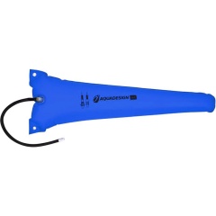 Riserva di galleggiamento Aqua design - 16L - Posteriore - Blu