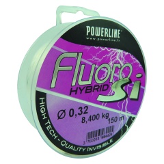 Nylon Powerline Fluoro Si Hybrid 150 m 21/100 - 4,1 kg