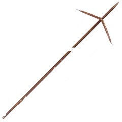 Devoto Asta Tahitiana con tacche - Doppia aletta ∅6,5 mm