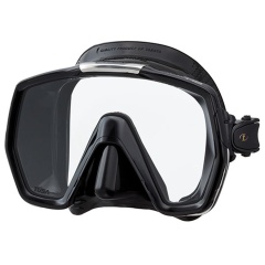 Maschera subacquea Tusa Freedom HD Nero/Nero