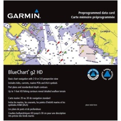 Scheda marina Garmin Bluechart G3 HD Regular