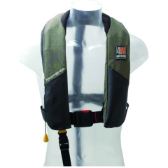 Giubbotto gonfiabile 4Water Kingfisher 150N automatico kaki khaki