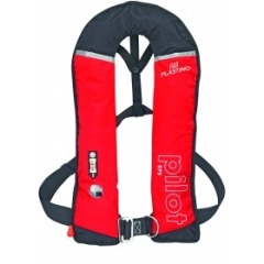 Giubbotto gonfiabile Plastimo Pilot 275N idrostatico rosso + imbracatura