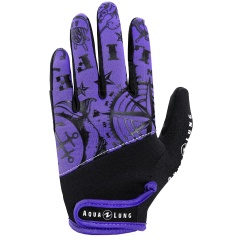 Guanti Aqualung Admiral III - Black/Twilight - 2 mm - Taglia M
